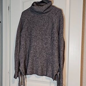 Cozy Ceanne Ugg Turtleneck Sweater with Side Ties